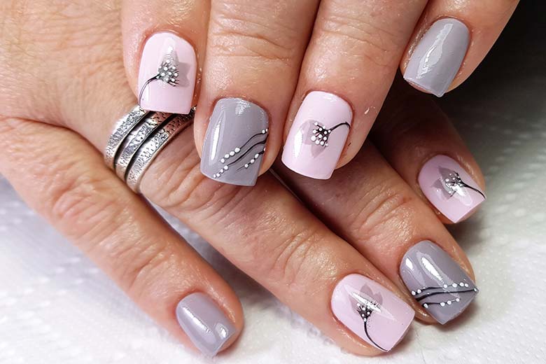 Unhas de Gel Decoradas